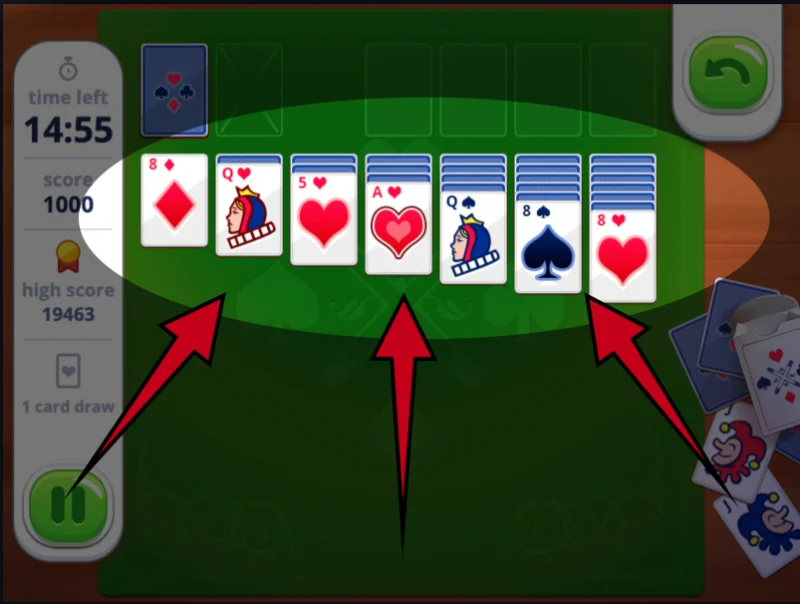 Cách chơi solitaire hiệu quả nhất khi nắm chắc các bước đi